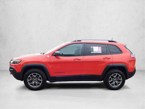 Spitfire Orange Clearcoat 2021 Jeep Cherokee Trailhawk