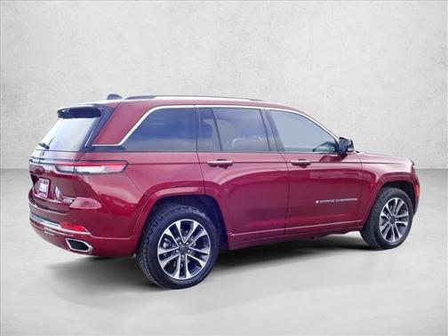 Velvet Red Pearlcoat 2022 Jeep Grand Cherokee 4xe Overland