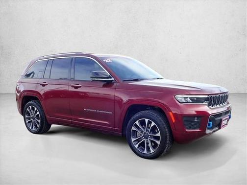 Velvet Red Pearlcoat 2022 Jeep Grand Cherokee 4xe Overland