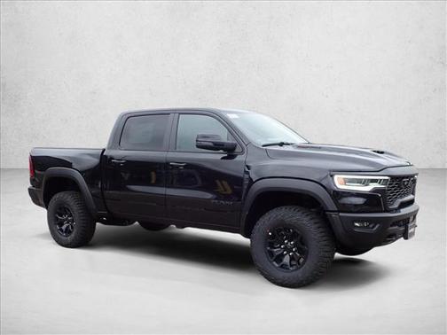 Diamond Black Crystal Pearlcoat 2026 RAM 1500 RHO Crew Cab 4x4 5'7' Box