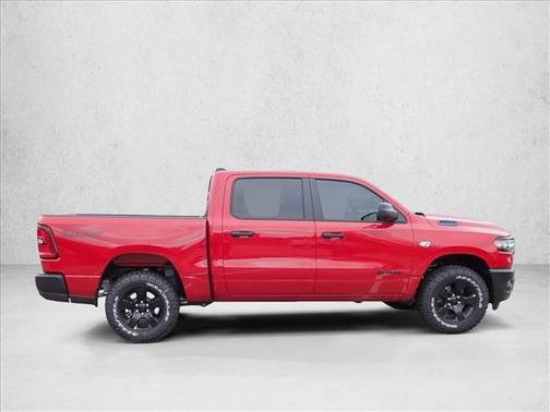 Molten Red Pearlcoat 2026 RAM 1500 Warlock Crew Cab 4x4 5'7' Box