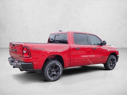 Molten Red Pearlcoat 2026 RAM 1500 Warlock Crew Cab 4x4 5'7' Box
