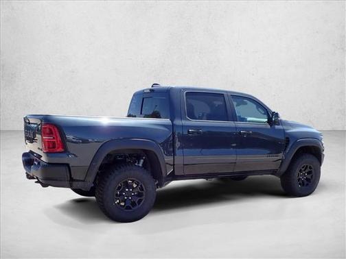 Forged Blue Metallic 2026 RAM 1500 RHO Crew Cab 4x4 5'7' Box