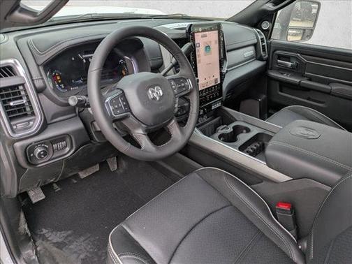 Bright White Clearcoat 2026 RAM 3500 Laramie Mega Cab 4x4 6'4' Box