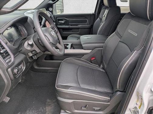 Bright White Clearcoat 2026 RAM 3500 Laramie Mega Cab 4x4 6'4' Box