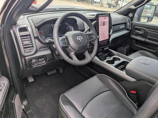 Granite Crystal Metallic Clearcoat 2026 RAM 3500 Laramie Mega Cab 4x4 6'4' Box