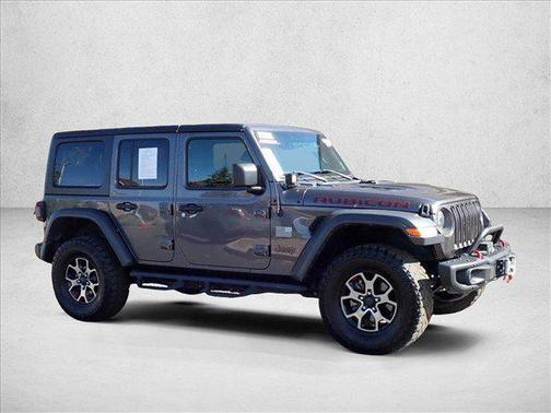 Granite Crystal Metallic Clearcoat 2019 Jeep Wrangler Unlimited Rubicon