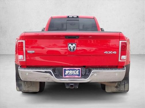 Flame Red Clearcoat 2018 RAM 3500 Laramie Crew Cab 4x4 8' Box