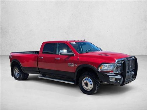Flame Red Clearcoat 2018 RAM 3500 Laramie Crew Cab 4x4 8' Box