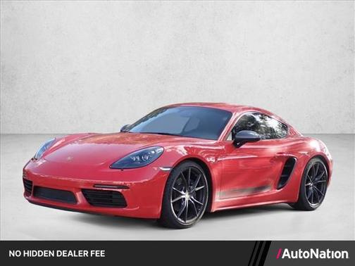 Guards Red 2022 Porsche 718 Cayman T