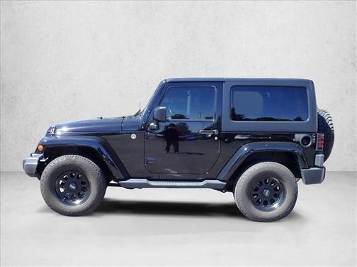 Black Clearcoat 2015 Jeep Wrangler Sahara