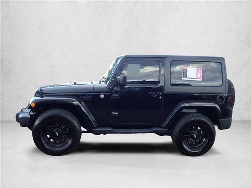 Black Clearcoat 2015 Jeep Wrangler Sahara