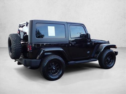 Black Clearcoat 2015 Jeep Wrangler Sahara
