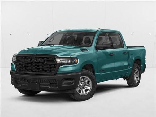 Serrano Green Metallic 2026 RAM 1500 Warlock Crew Cab 4x4 5'7' Box