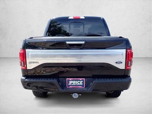 Shadow Black 2016 Ford F-150 Platinum