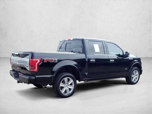 Shadow Black 2016 Ford F-150 Platinum