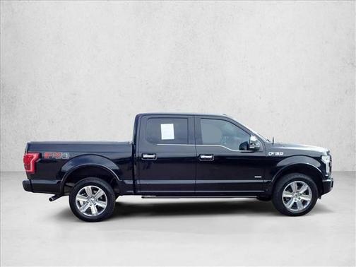 Shadow Black 2016 Ford F-150 Platinum