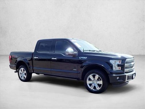 Shadow Black 2016 Ford F-150 Platinum
