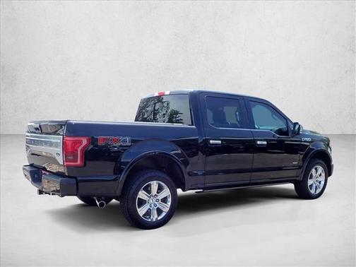 Shadow Black 2016 Ford F-150 Platinum