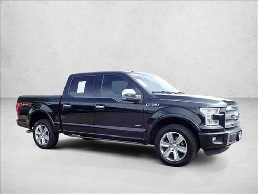 Shadow Black 2016 Ford F-150 Platinum