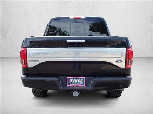Shadow Black 2016 Ford F-150 Platinum