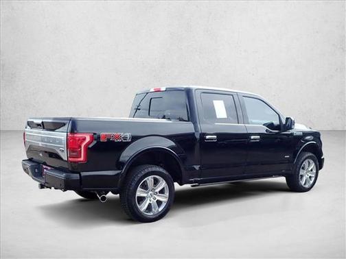 Shadow Black 2016 Ford F-150 Platinum