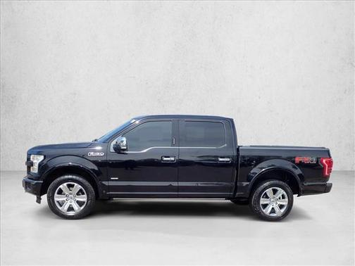 Shadow Black 2016 Ford F-150 Platinum