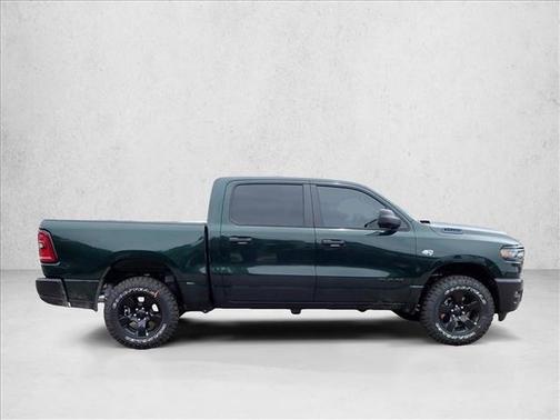 Serrano Green Metallic 2026 RAM 1500 Warlock Crew Cab 4x4 5'7' Box