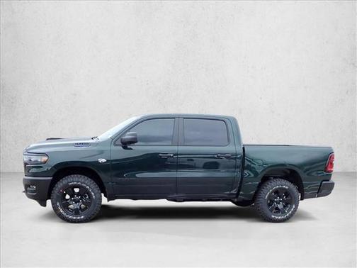 Serrano Green Metallic 2026 RAM 1500 Warlock Crew Cab 4x4 5'7' Box