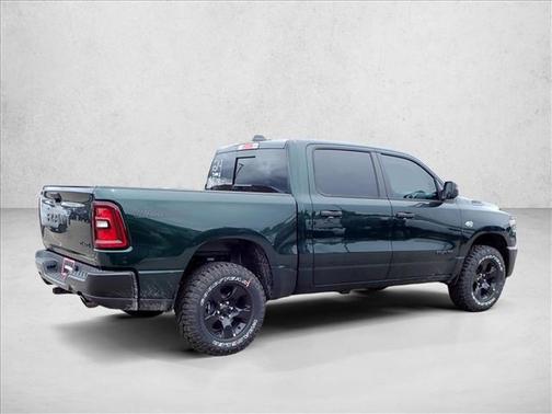 Serrano Green Metallic 2026 RAM 1500 Warlock Crew Cab 4x4 5'7' Box