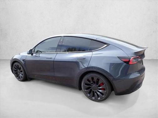 Gray 2021 Tesla Model Y Performance Dual Motor All-Wheel Drive
