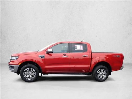 Hot Pepper Red Metallic Tinted Clearcoat 2019 Ford Ranger LARIAT