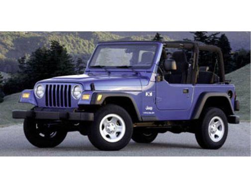 Black 2005 Jeep Wrangler X