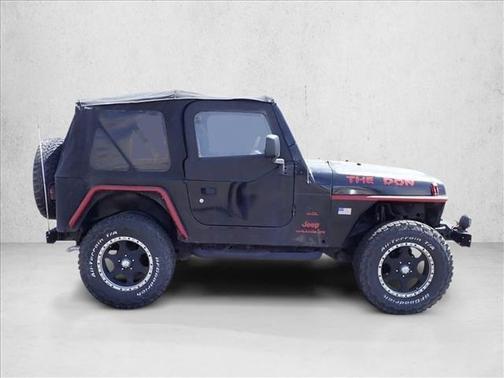 Black 2005 Jeep Wrangler X