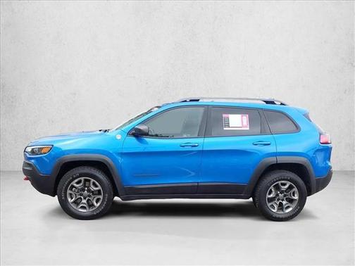 Hydro Blue Pearlcoat 2019 Jeep Cherokee Trailhawk