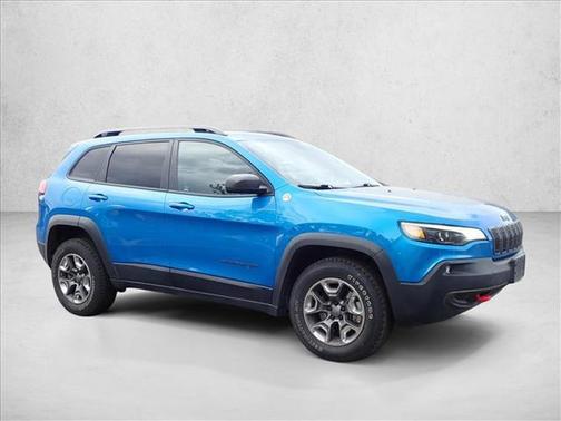 Hydro Blue Pearlcoat 2019 Jeep Cherokee Trailhawk