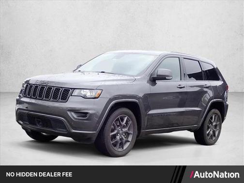 Granite Crystal Metallic Clearcoat 2021 Jeep Grand Cherokee 80th Anniversary 4x4