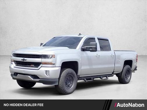 Silver Ice Metallic 2017 Chevrolet Silverado 1500 2LT