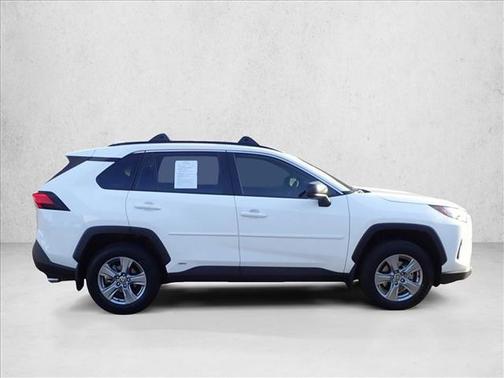 Ice Cap 2025 Toyota RAV4 Hybrid LE