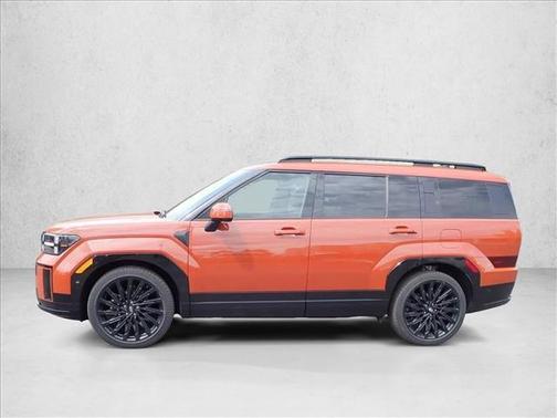 Terracotta Orange 2024 Hyundai SANTA FE Calligraphy
