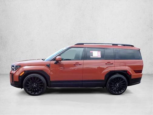 Terracotta Orange 2024 Hyundai SANTA FE Calligraphy