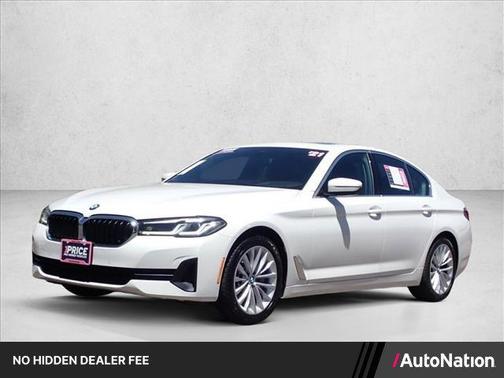 Alpine White 2021 BMW 530 xDrive
