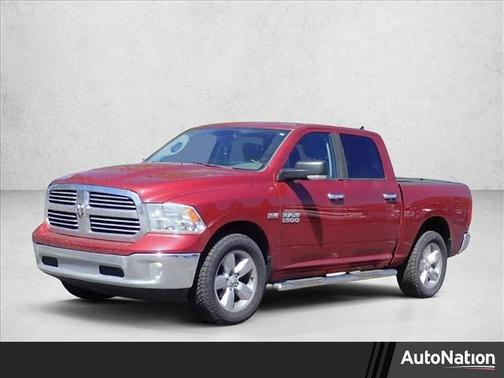 Deep Cherry Red Crystal Pearlcoat 2014 RAM 1500 Big Horn