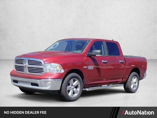 Deep Cherry Red Crystal Pearlcoat 2014 RAM 1500 Big Horn