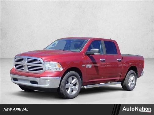 Deep Cherry Red Crystal Pearlcoat 2014 RAM 1500 Big Horn