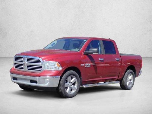 Deep Cherry Red Crystal Pearlcoat 2014 RAM 1500 Big Horn