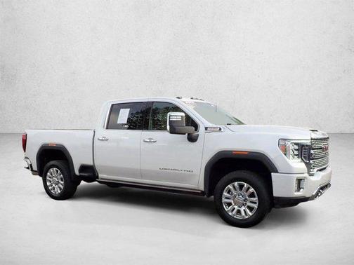 White Frost Tricoat 2022 GMC Sierra 3500 Denali