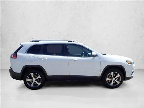 Bright White Clearcoat 2019 Jeep Cherokee Limited
