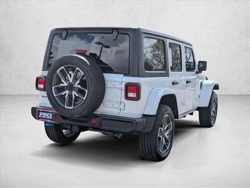 Bright White Clearcoat 2024 Jeep Wrangler 4xe Sport S