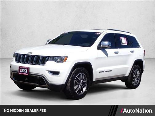 Bright White Clearcoat 2017 Jeep Grand Cherokee Limited